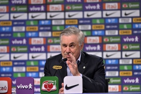 Carlo Ancelotti convoca seleção para amistosos